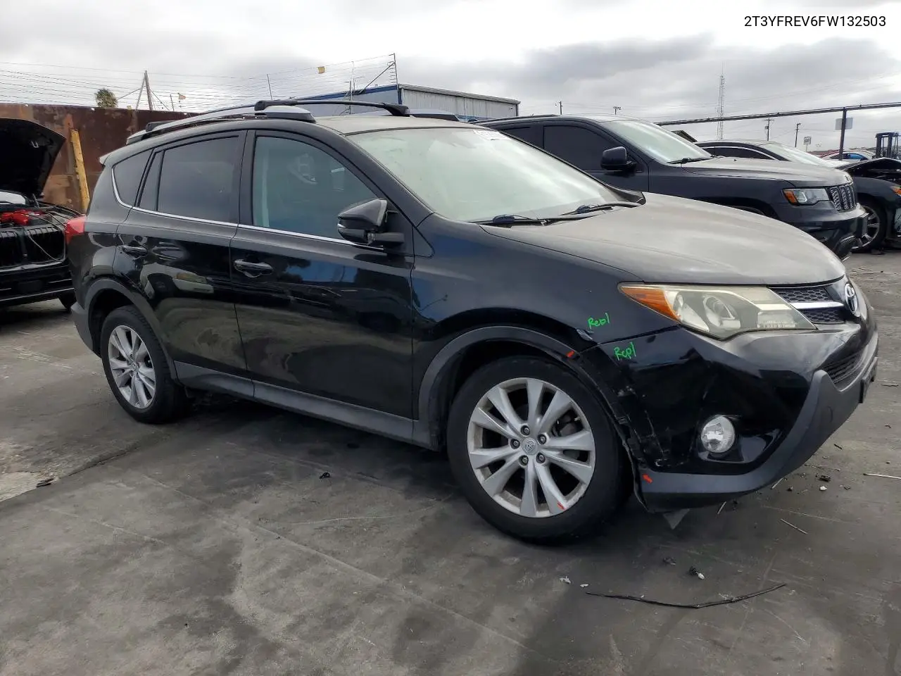 2015 Toyota Rav4 Limited VIN: 2T3YFREV6FW132503 Lot: 61635666