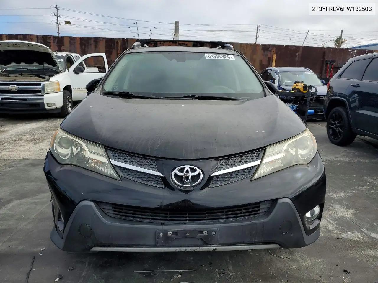 2015 Toyota Rav4 Limited VIN: 2T3YFREV6FW132503 Lot: 61635666