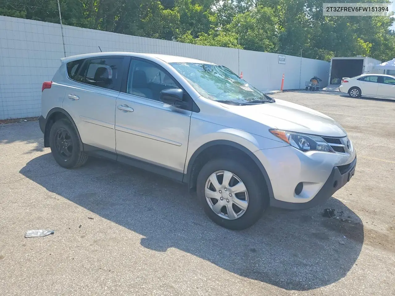 2015 Toyota Rav4 Le VIN: 2T3ZFREV6FW151394 Lot: 61957666