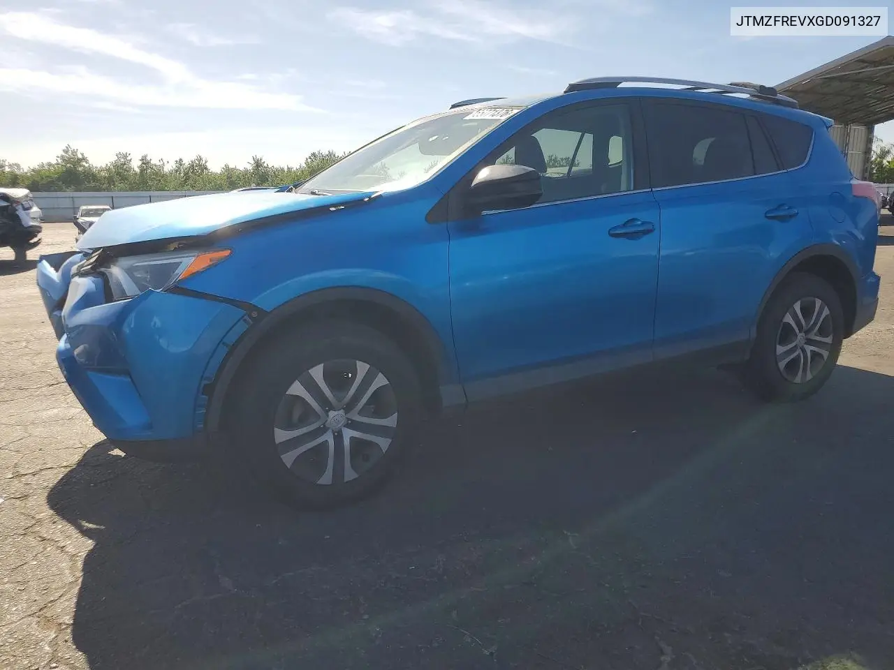 2016 Toyota Rav4 Le VIN: JTMZFREVXGD091327 Lot: 55771376