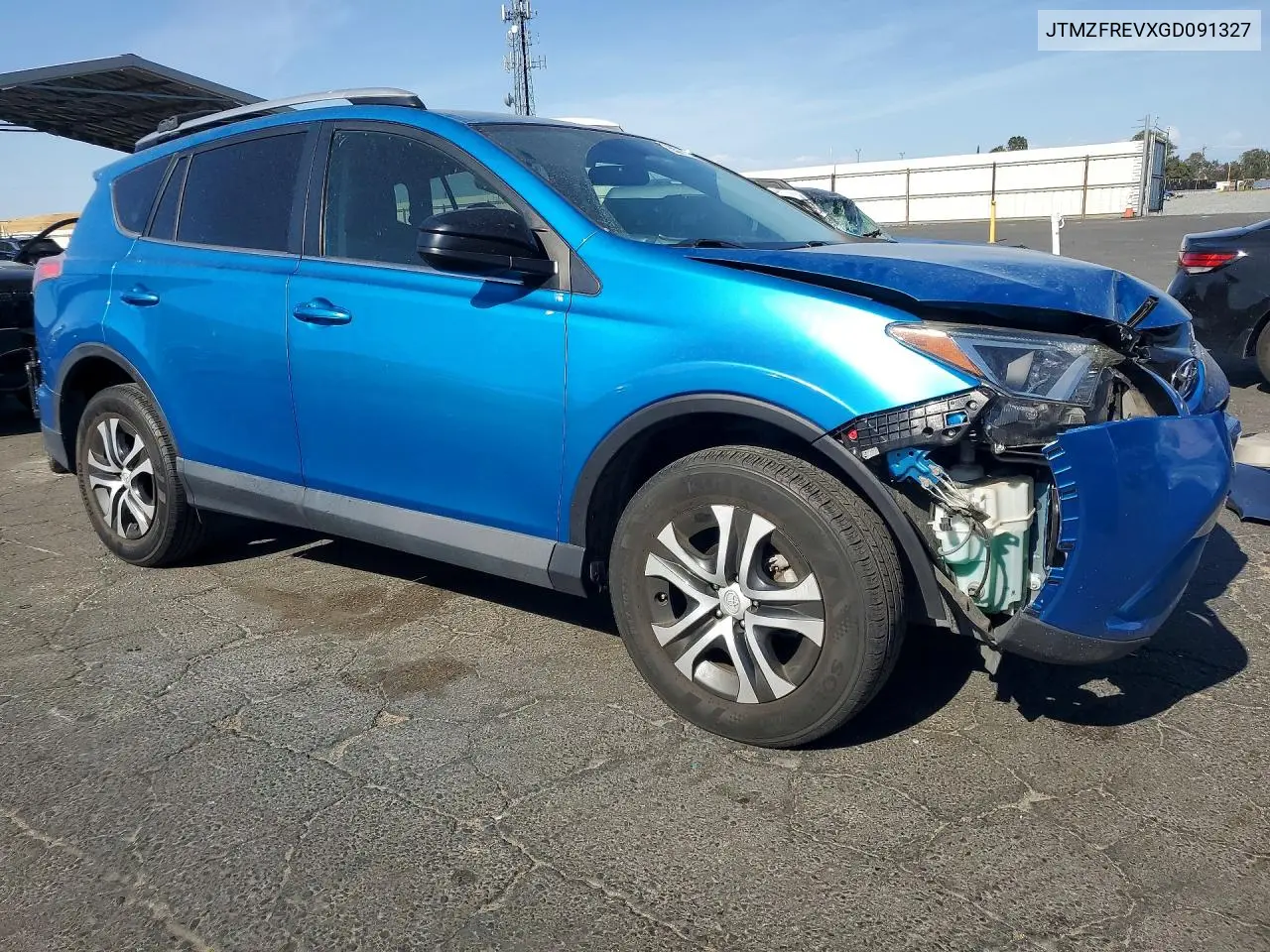 2016 Toyota Rav4 Le VIN: JTMZFREVXGD091327 Lot: 55771376