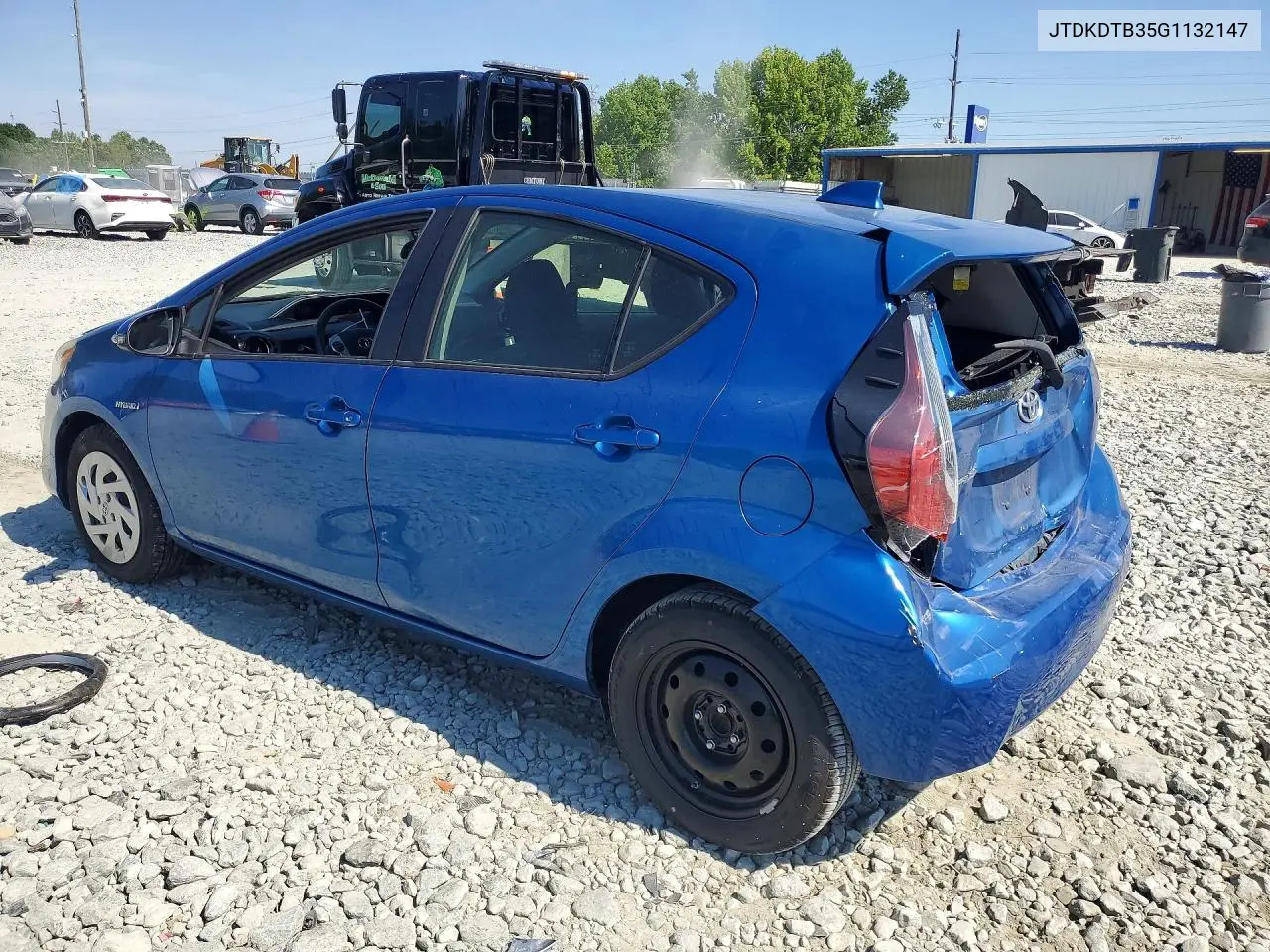 2016 Toyota Prius C Two VIN: JTDKDTB35G1132147 Lot: 56494576