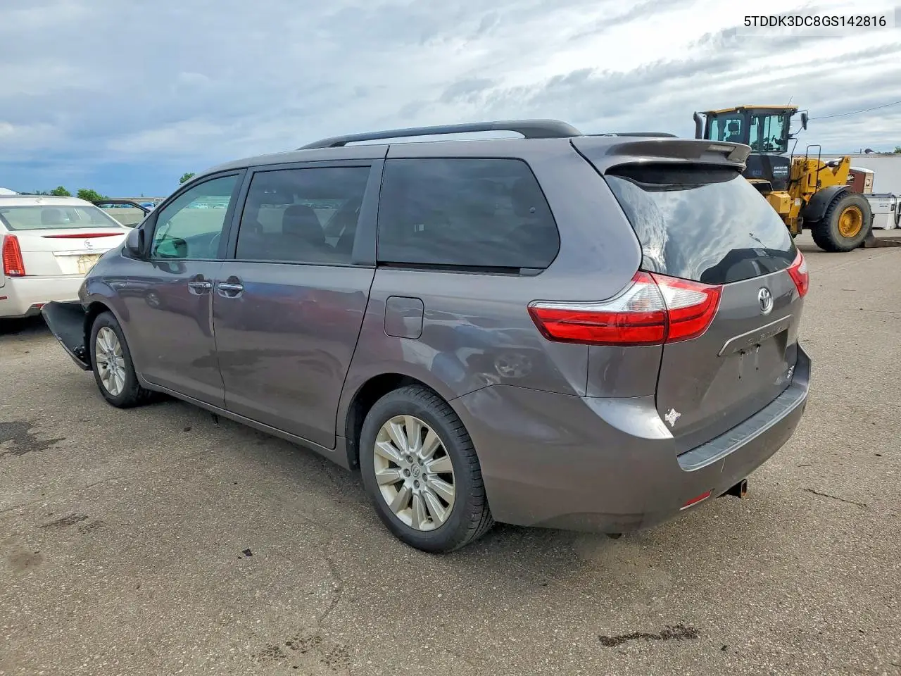 2016 Toyota Sienna Xle 7-Passenger VIN: 5TDDK3DC8GS142816 Lot: 57660576