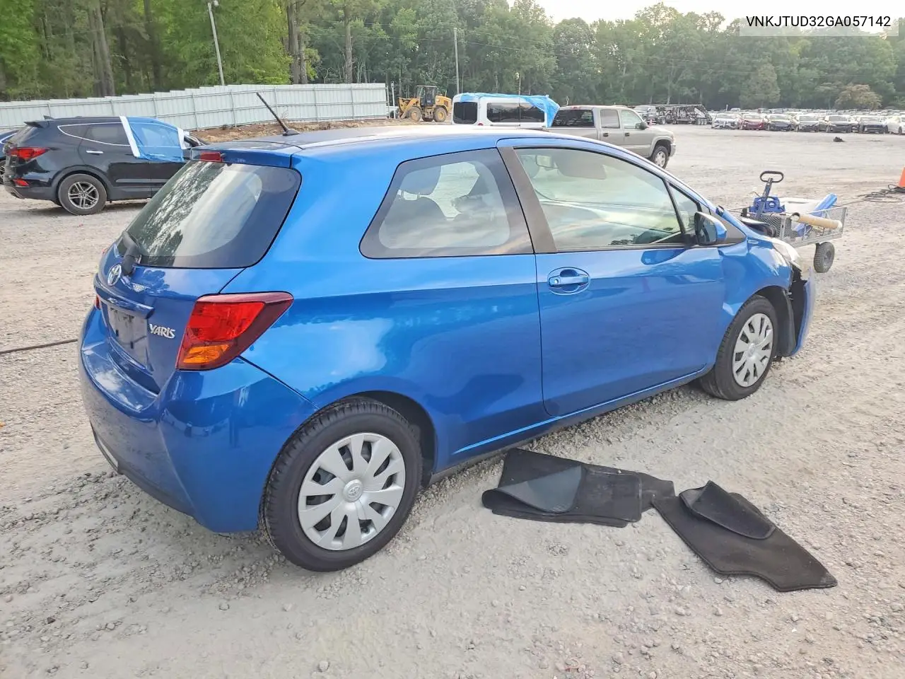 2016 Toyota Yaris 3-Door L VIN: VNKJTUD32GA057142 Lot: 57847506