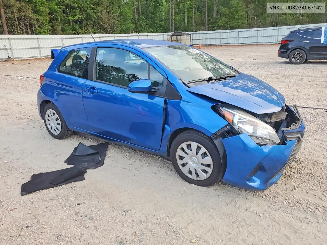 2016 Toyota Yaris 3-Door L VIN: VNKJTUD32GA057142 Lot: 57847506