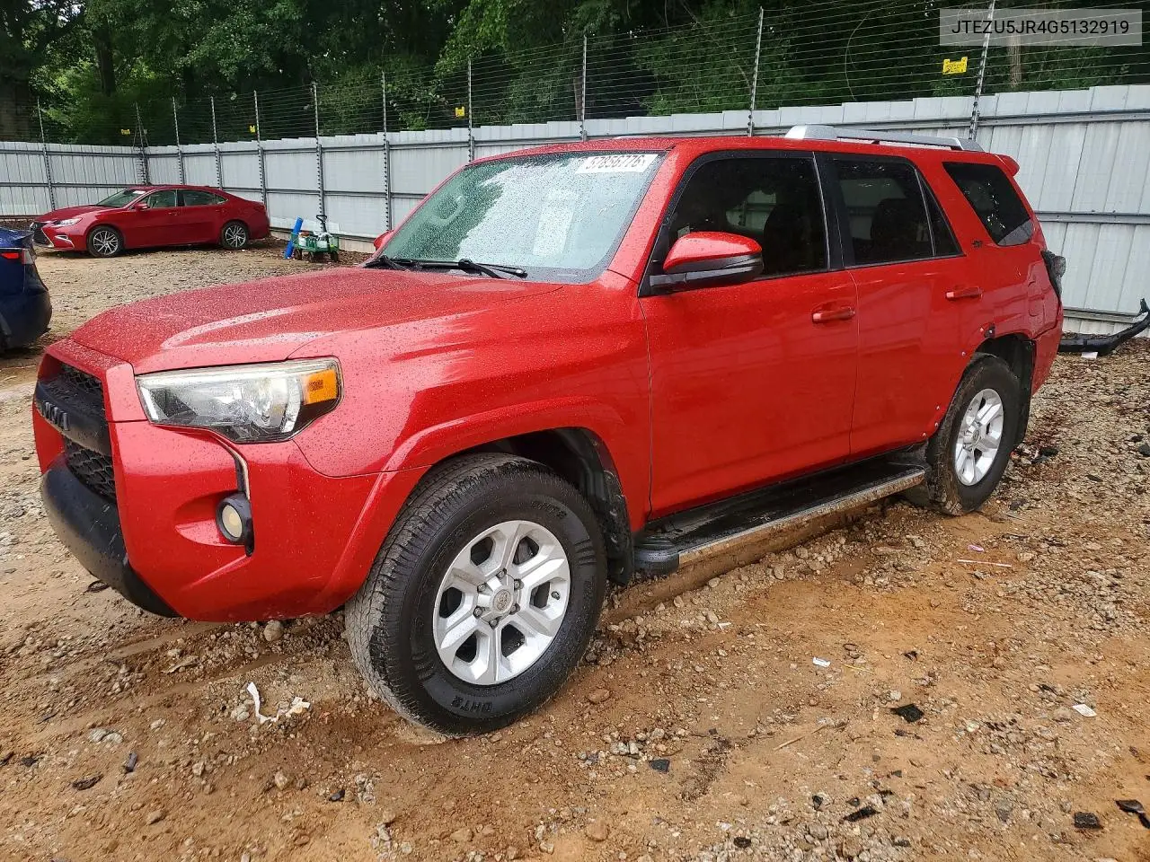 2016 Toyota 4Runner Sr5 Premium VIN: JTEZU5JR4G5132919 Lot: 57856776