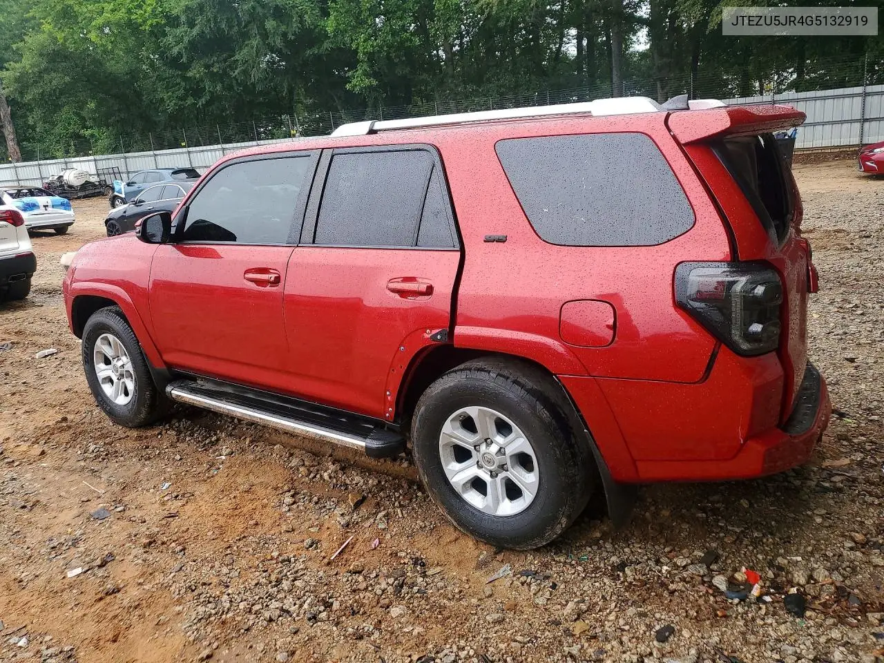 2016 Toyota 4Runner Sr5 Premium VIN: JTEZU5JR4G5132919 Lot: 57856776