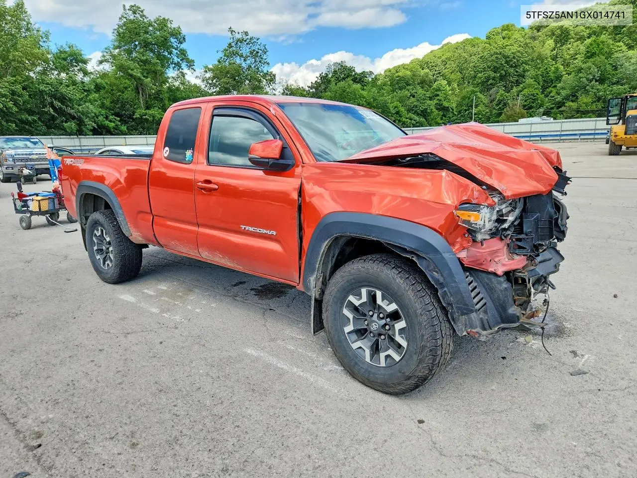 2016 Toyota Tacoma Trd Off-Road VIN: 5TFSZ5AN1GX014741 Lot: 58013406
