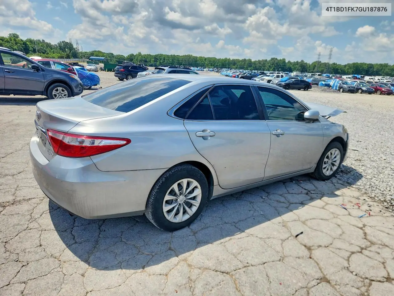 2016 Toyota Camry Hybrid Le VIN: 4T1BD1FK7GU187876 Lot: 58323866