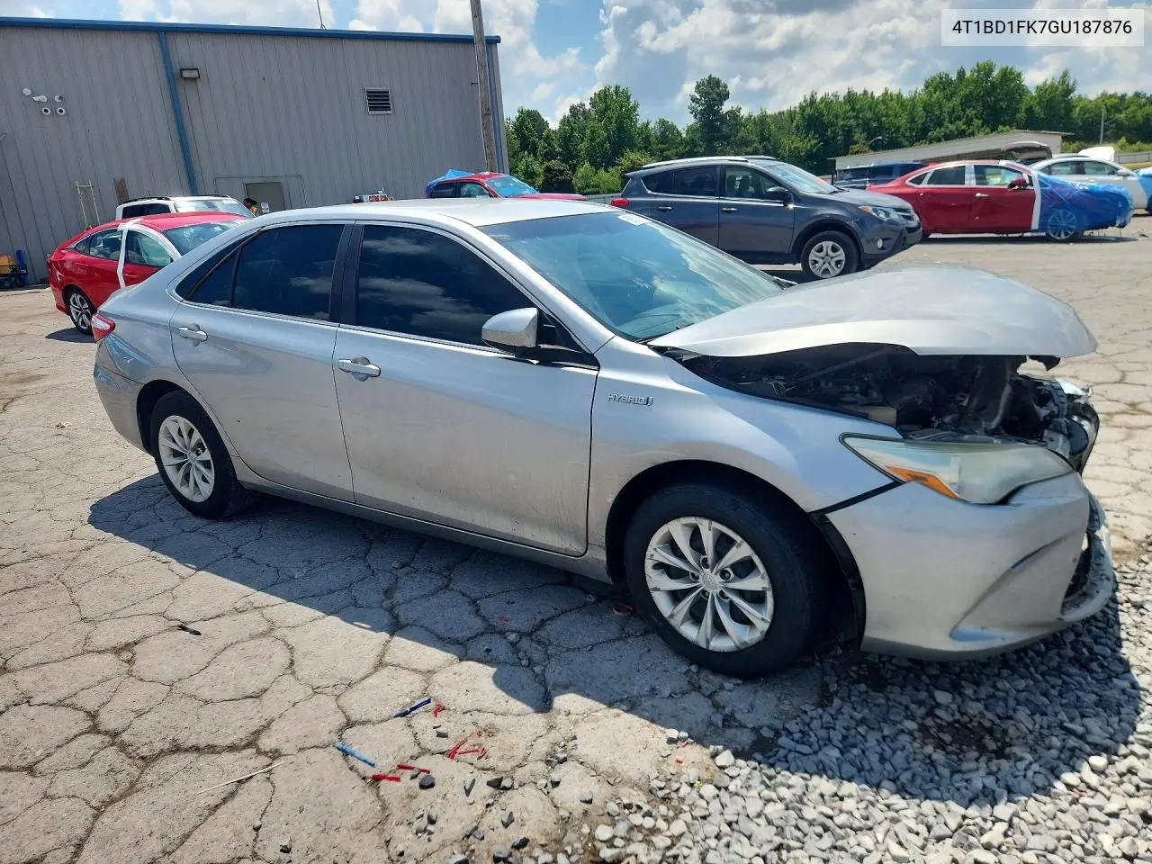 2016 Toyota Camry Hybrid Le VIN: 4T1BD1FK7GU187876 Lot: 58323866