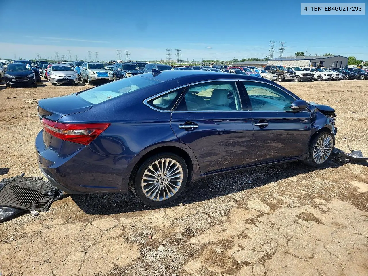 2016 Toyota Avalon Limited VIN: 4T1BK1EB4GU217293 Lot: 58497566