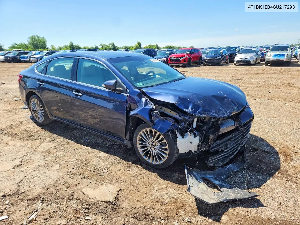 2016 Toyota Avalon Limited VIN: 4T1BK1EB4GU217293 Lot: 58497566