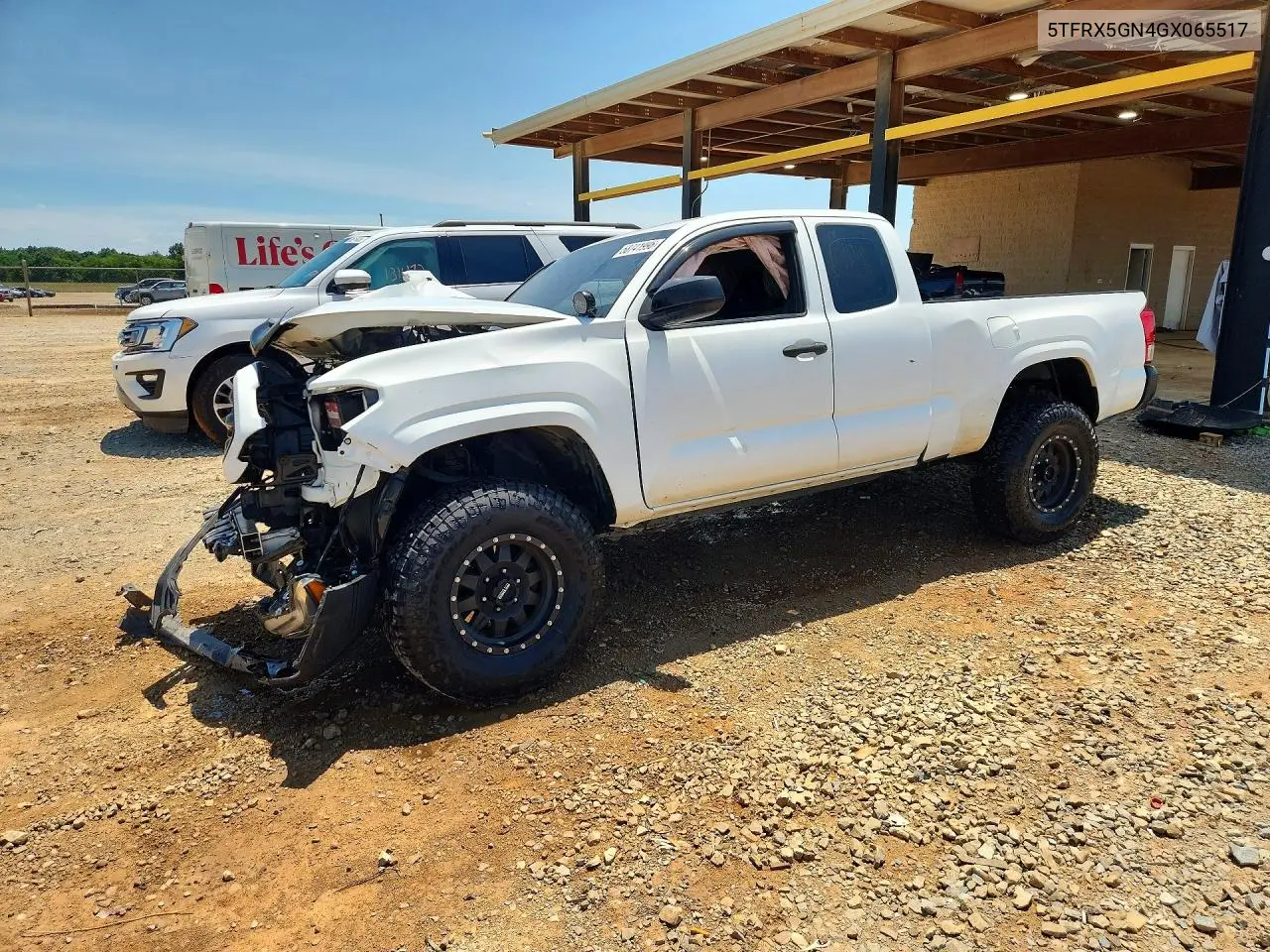 2016 Toyota Tacoma Sr VIN: 5TFRX5GN4GX065517 Lot: 58741996