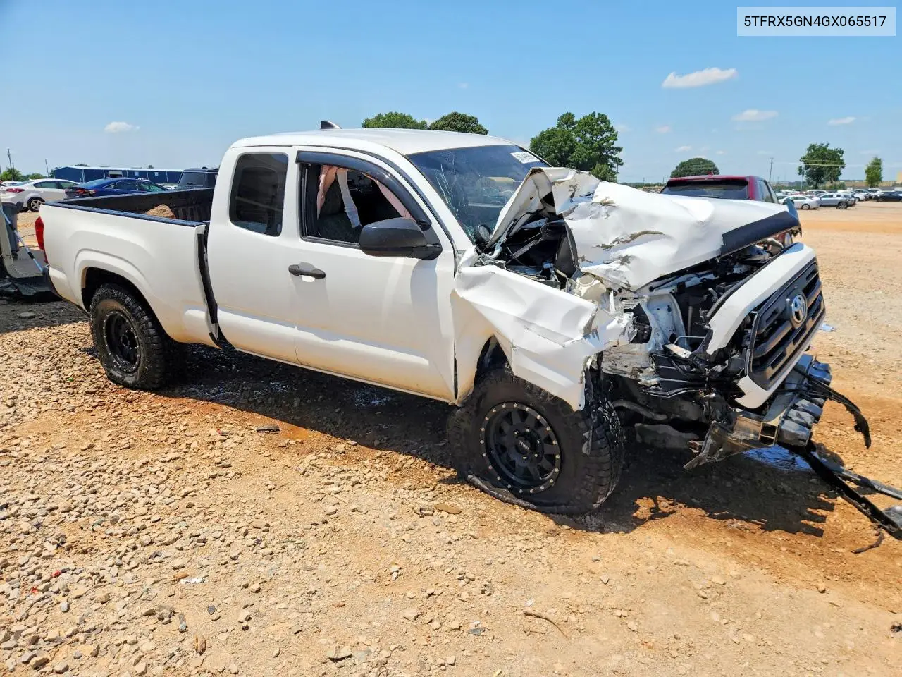 2016 Toyota Tacoma Sr VIN: 5TFRX5GN4GX065517 Lot: 58741996