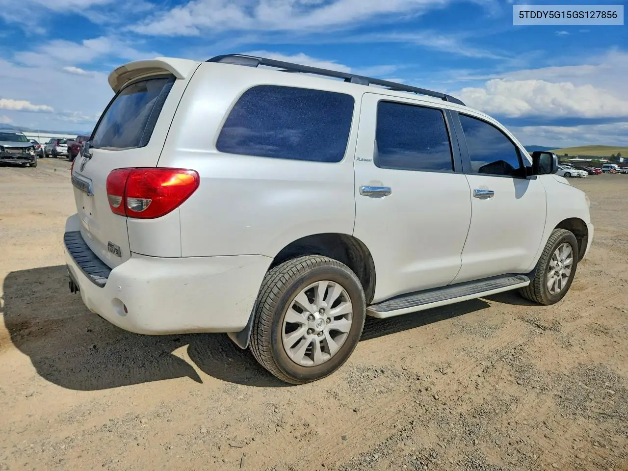2016 Toyota Sequoia Platinum VIN: 5TDDY5G15GS127856 Lot: 58833876