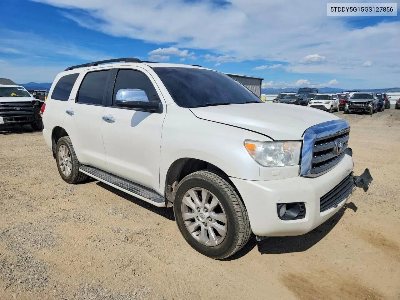 2016 Toyota Sequoia Platinum VIN: 5TDDY5G15GS127856 Lot: 58833876
