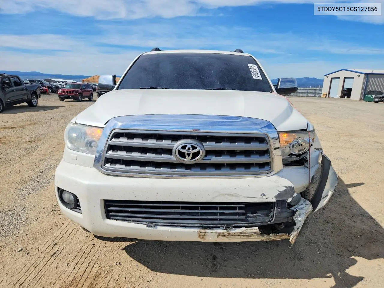 2016 Toyota Sequoia Platinum VIN: 5TDDY5G15GS127856 Lot: 58833876