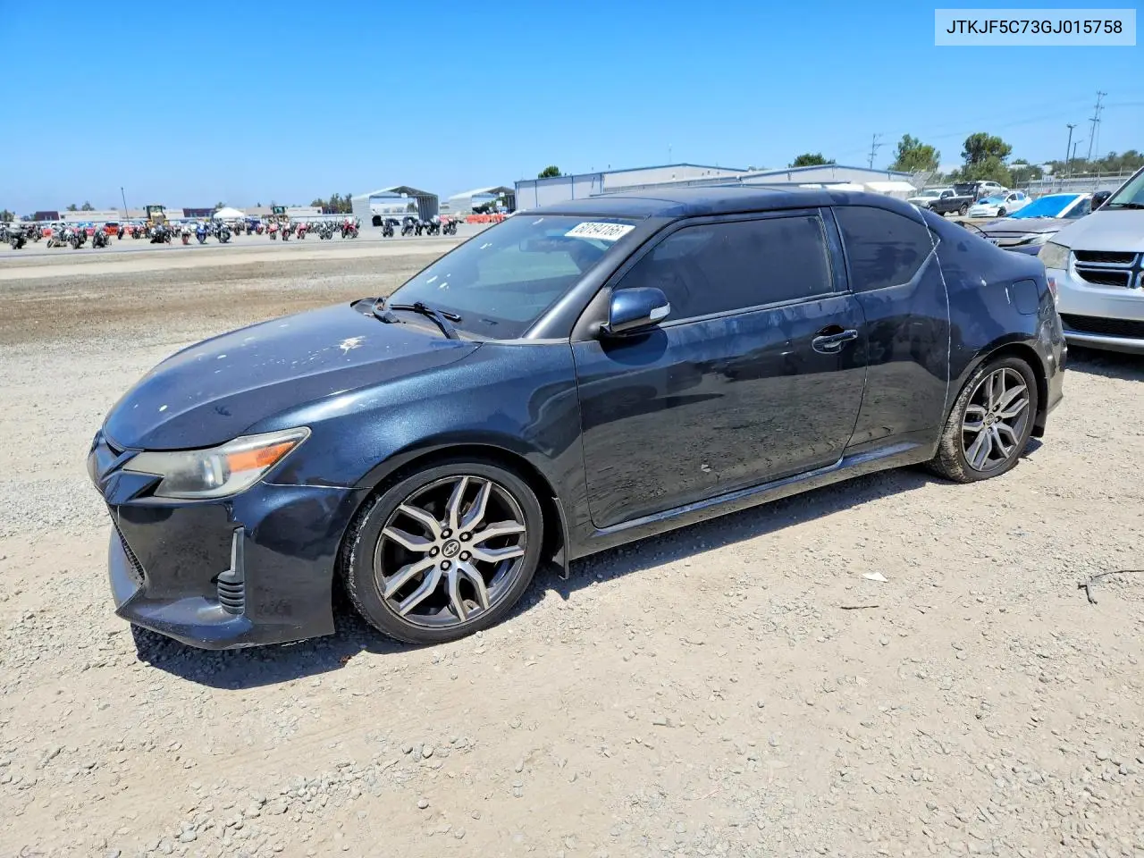 2016 Scion Tc Base VIN: JTKJF5C73GJ015758 Lot: 60194166
