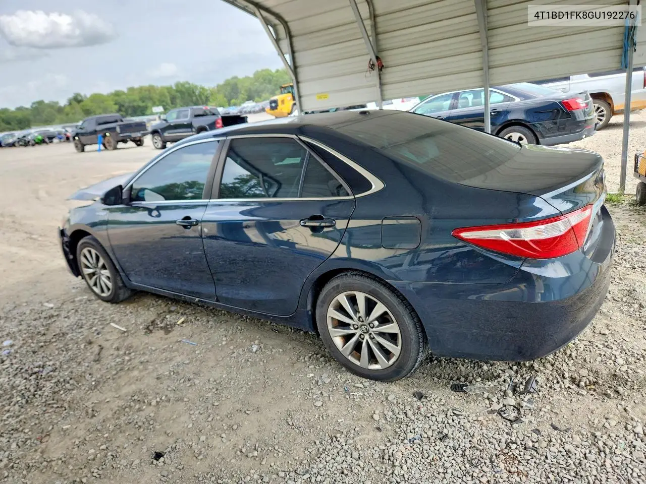 2016 Toyota Camry Hybrid Xle VIN: 4T1BD1FK8GU192276 Lot: 62271136