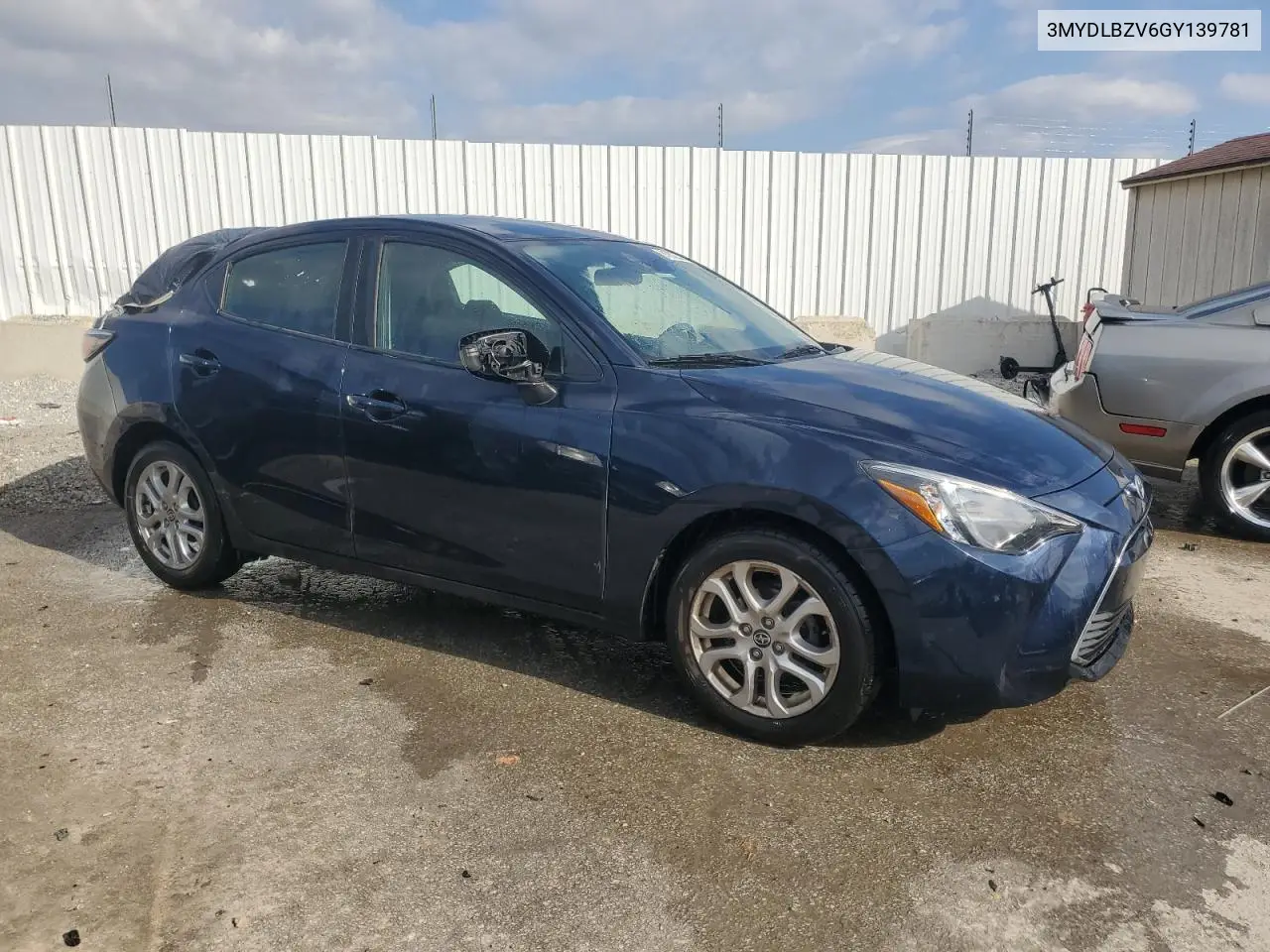2016 Scion Ia Base VIN: 3MYDLBZV6GY139781 Lot: 91872575