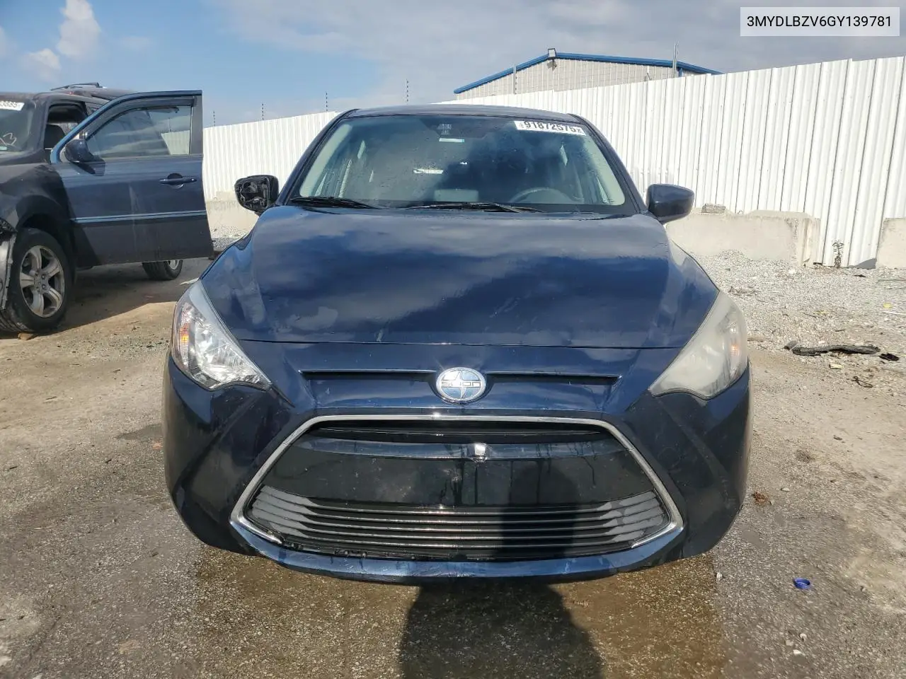 2016 Scion Ia Base VIN: 3MYDLBZV6GY139781 Lot: 91872575
