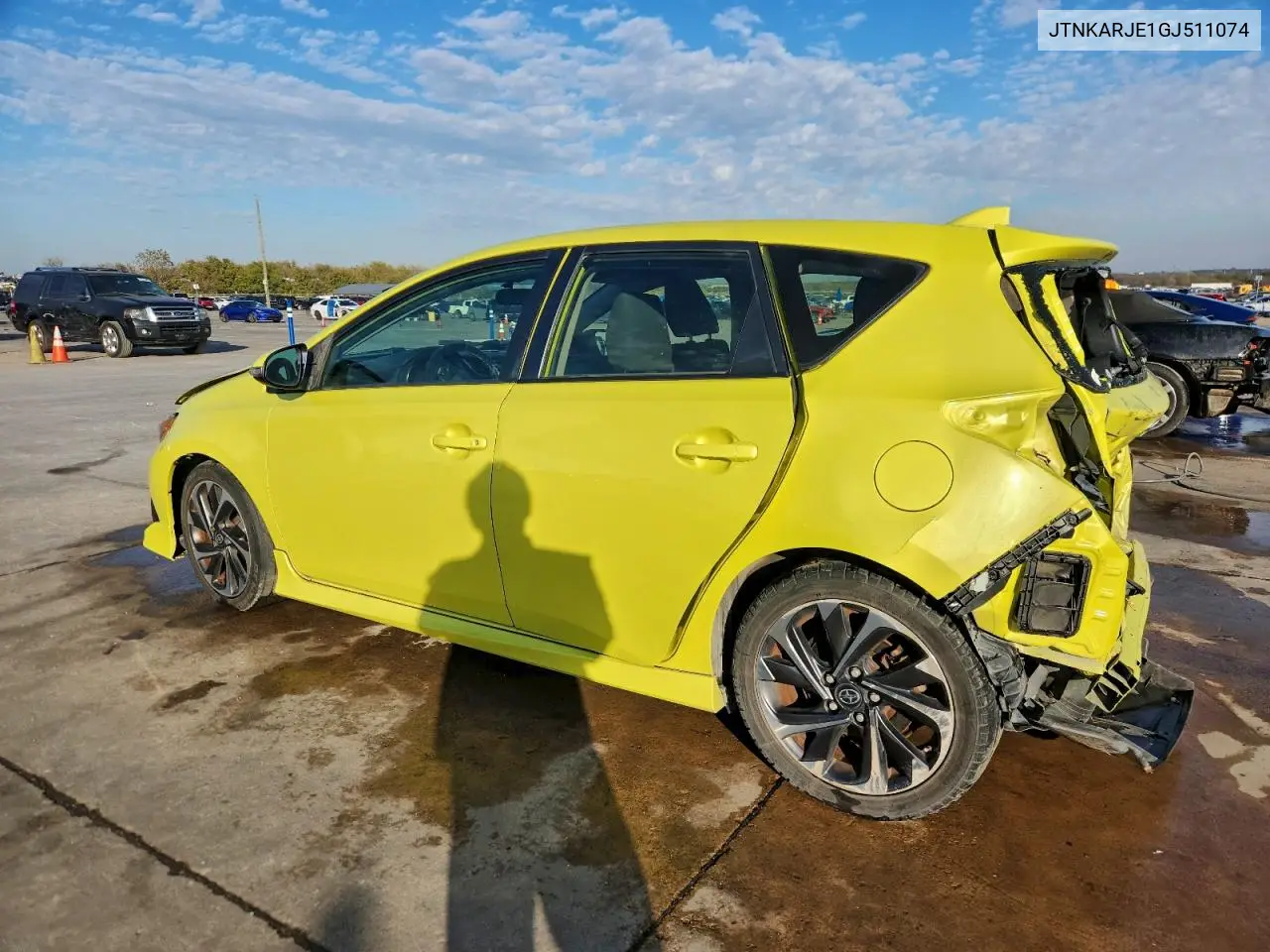 JTNKARJE1GJ511074 2016 Scion Im Base