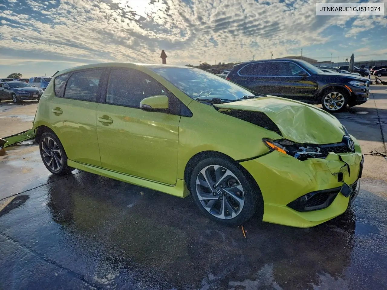 JTNKARJE1GJ511074 2016 Scion Im Base