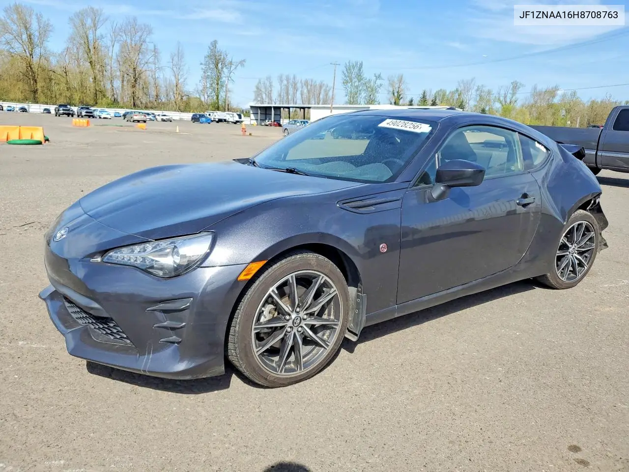 2017 Toyota 86 Base VIN: JF1ZNAA16H8708763 Lot: 49028256