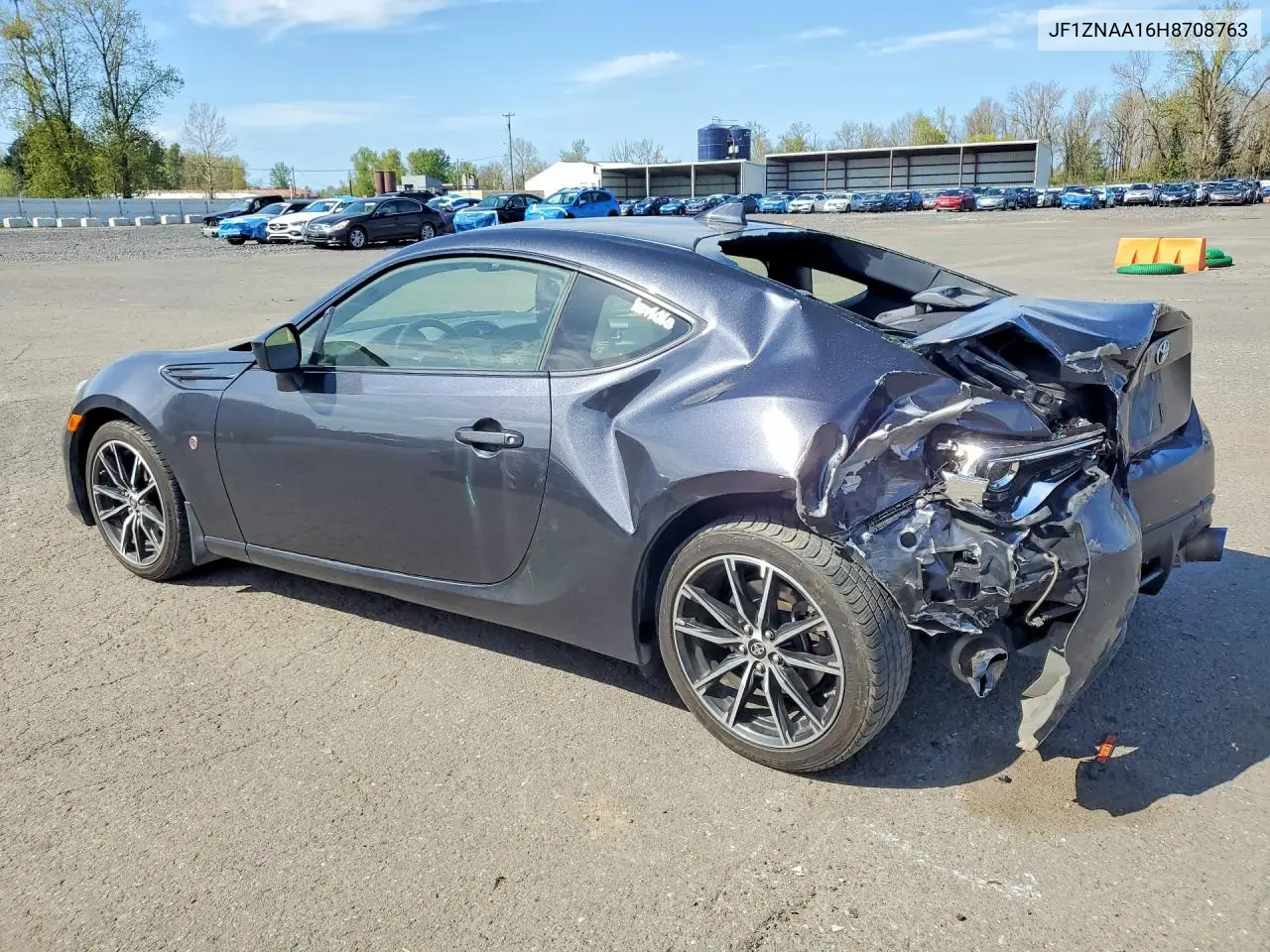 2017 Toyota 86 Base VIN: JF1ZNAA16H8708763 Lot: 49028256