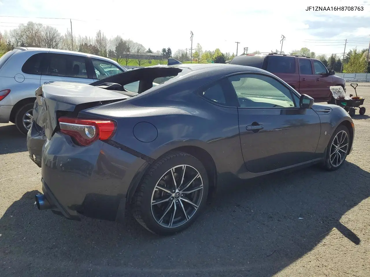2017 Toyota 86 Base VIN: JF1ZNAA16H8708763 Lot: 49028256
