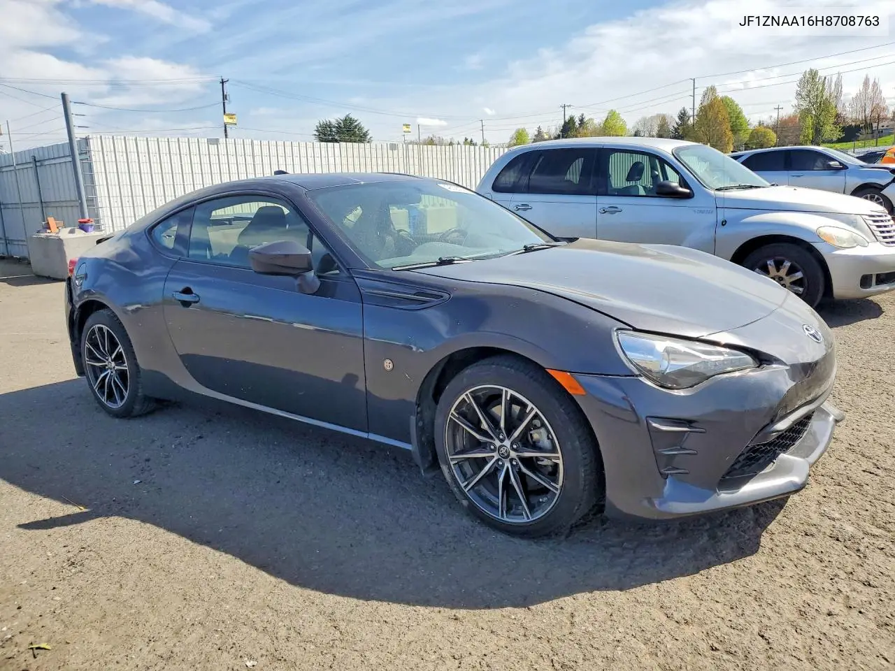 2017 Toyota 86 Base VIN: JF1ZNAA16H8708763 Lot: 49028256
