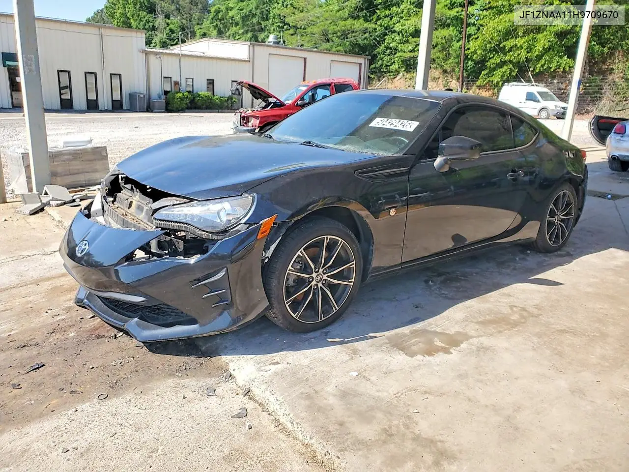 2017 Toyota 86 Base VIN: JF1ZNAA11H9709670 Lot: 50429426