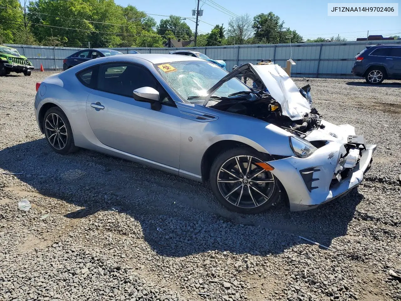 2017 Toyota 86 Base VIN: JF1ZNAA14H9702406 Lot: 55829986
