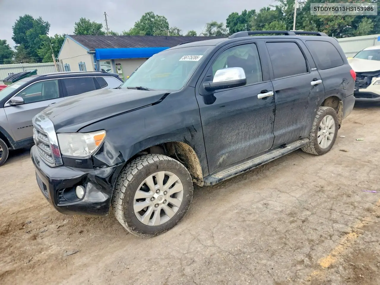2017 Toyota Sequoia Platinum VIN: 5TDDY5G13HS153986 Lot: 56175286
