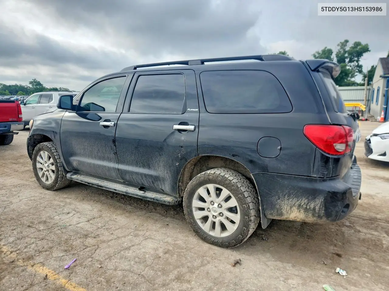 2017 Toyota Sequoia Platinum VIN: 5TDDY5G13HS153986 Lot: 56175286