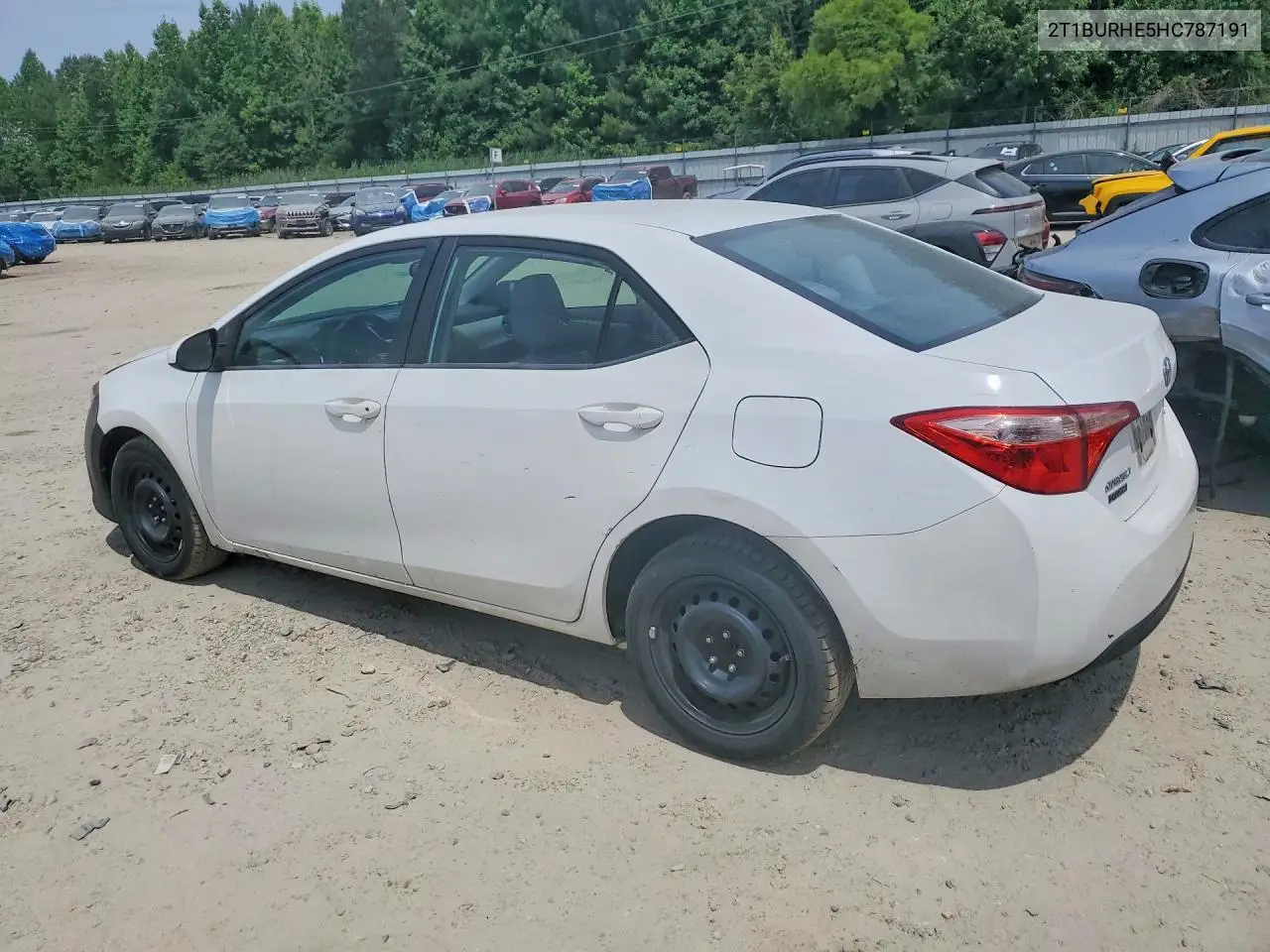 2017 Toyota Corolla Le VIN: 2T1BURHE5HC787191 Lot: 56403476