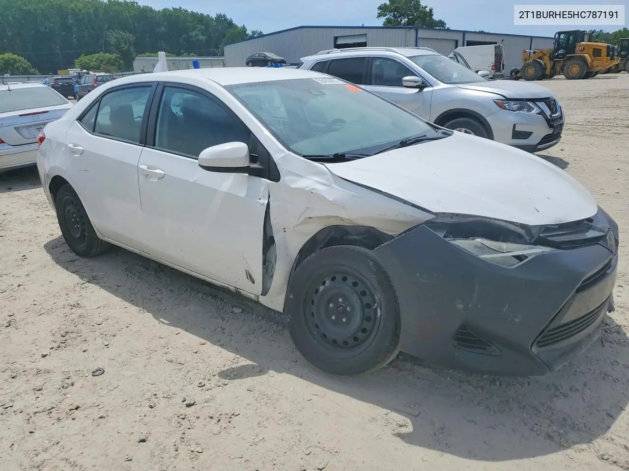 2017 Toyota Corolla Le VIN: 2T1BURHE5HC787191 Lot: 56403476