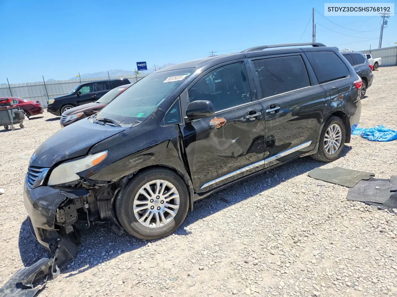 2017 Toyota Sienna Xle 8-Passenger VIN: 5TDYZ3DC5HS768192 Lot: 56526026