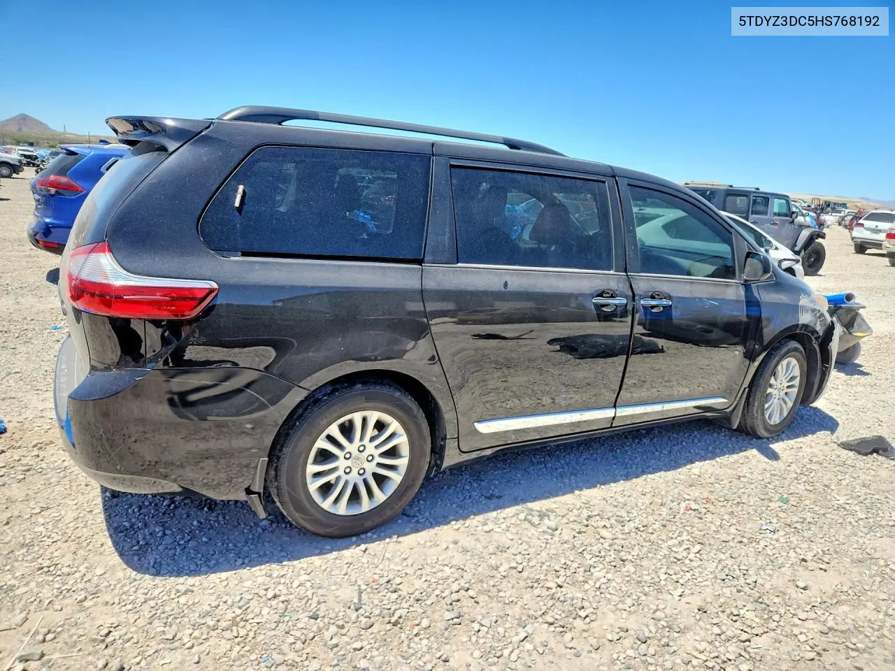 2017 Toyota Sienna Xle 8-Passenger VIN: 5TDYZ3DC5HS768192 Lot: 56526026