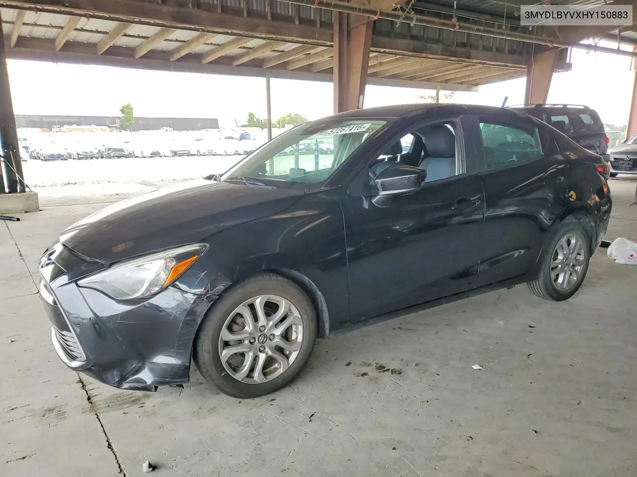 2017 Toyota Yaris Ia Base VIN: 3MYDLBYVXHY150883 Lot: 57267416