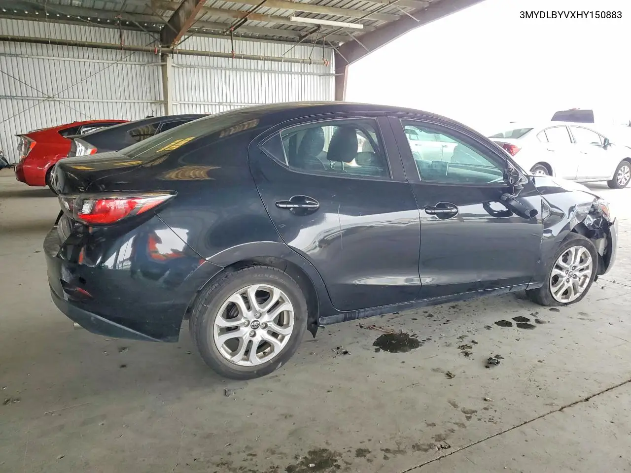2017 Toyota Yaris Ia Base VIN: 3MYDLBYVXHY150883 Lot: 57267416