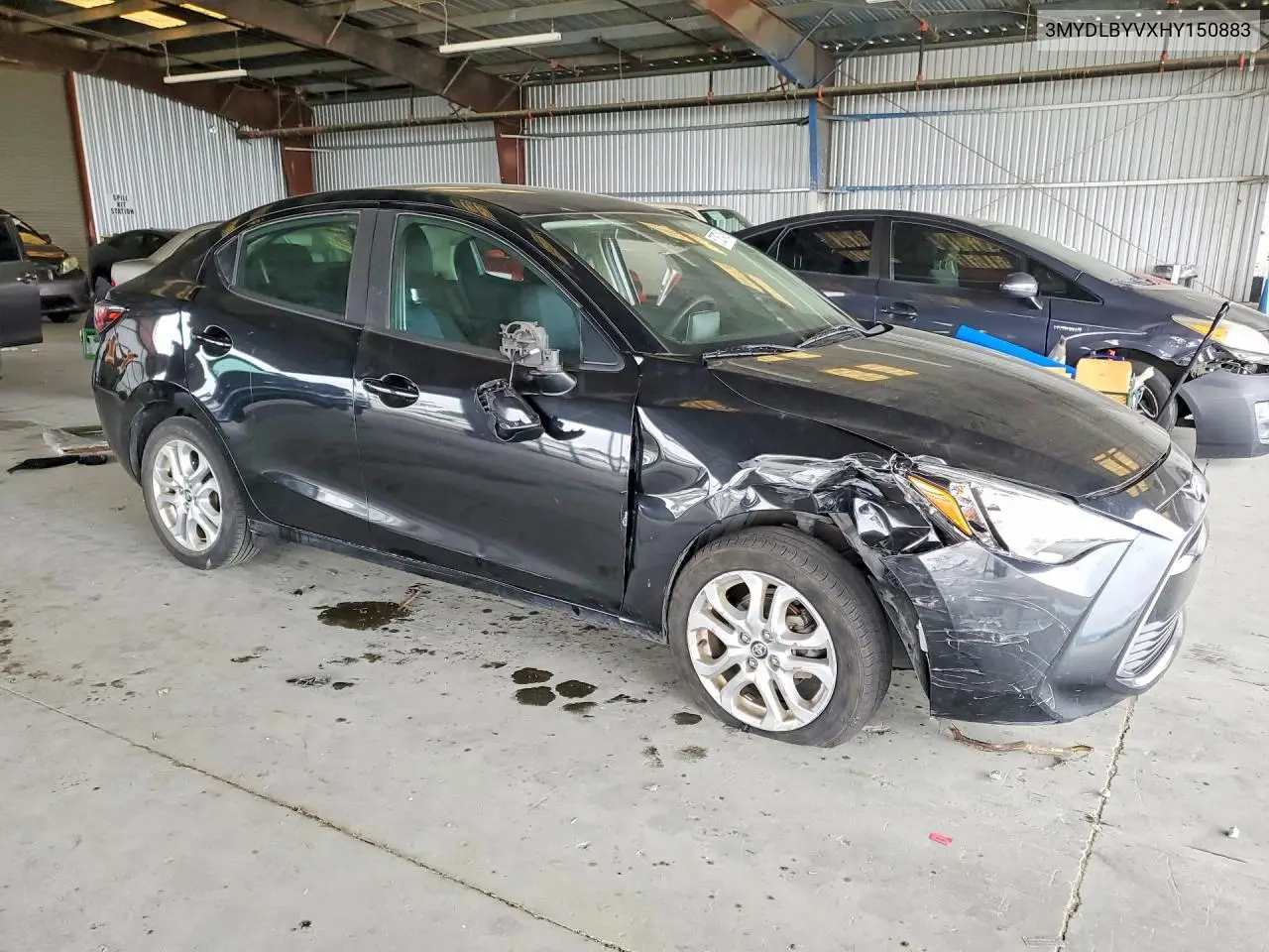 2017 Toyota Yaris Ia Base VIN: 3MYDLBYVXHY150883 Lot: 57267416
