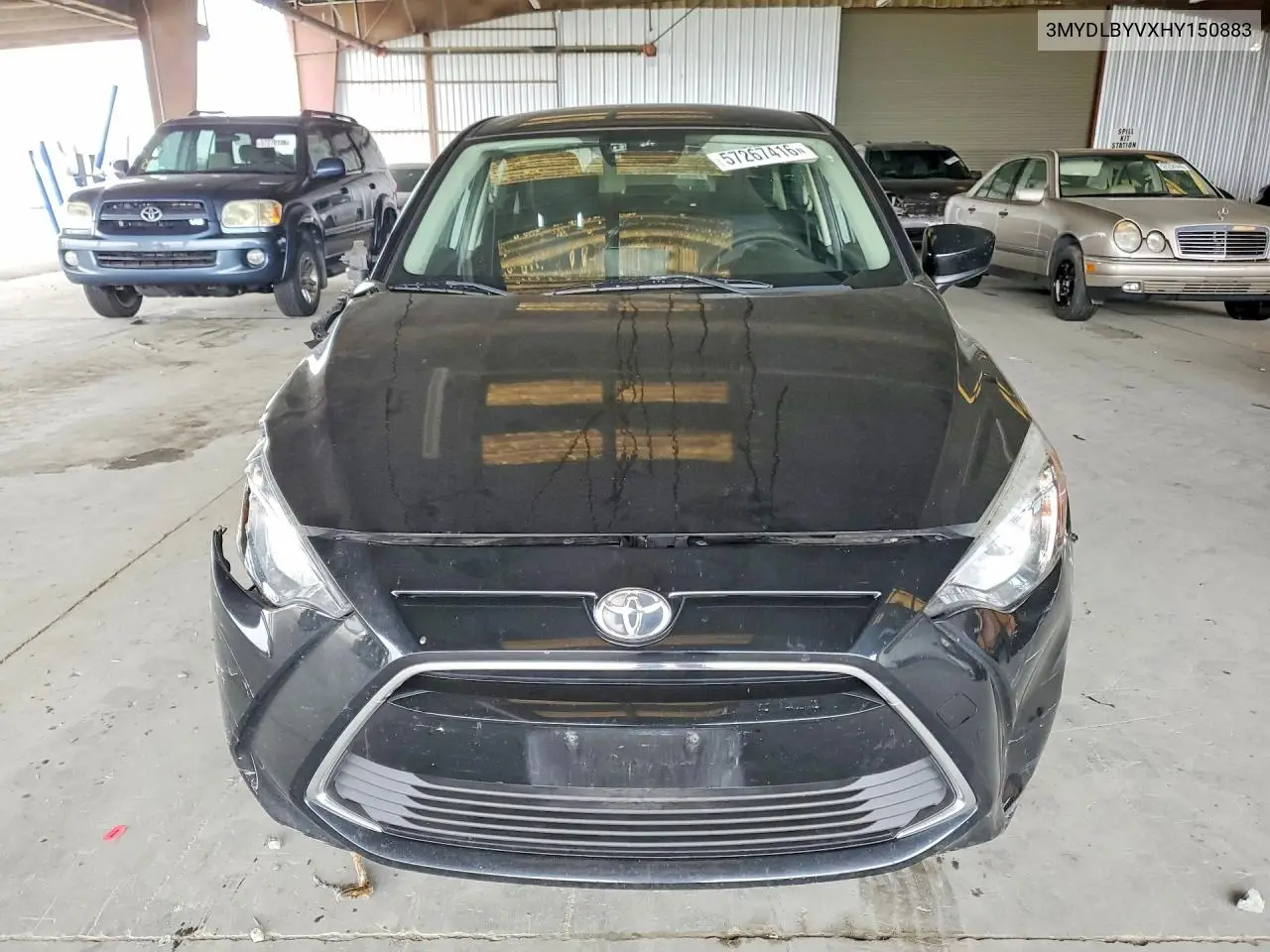 2017 Toyota Yaris Ia Base VIN: 3MYDLBYVXHY150883 Lot: 57267416