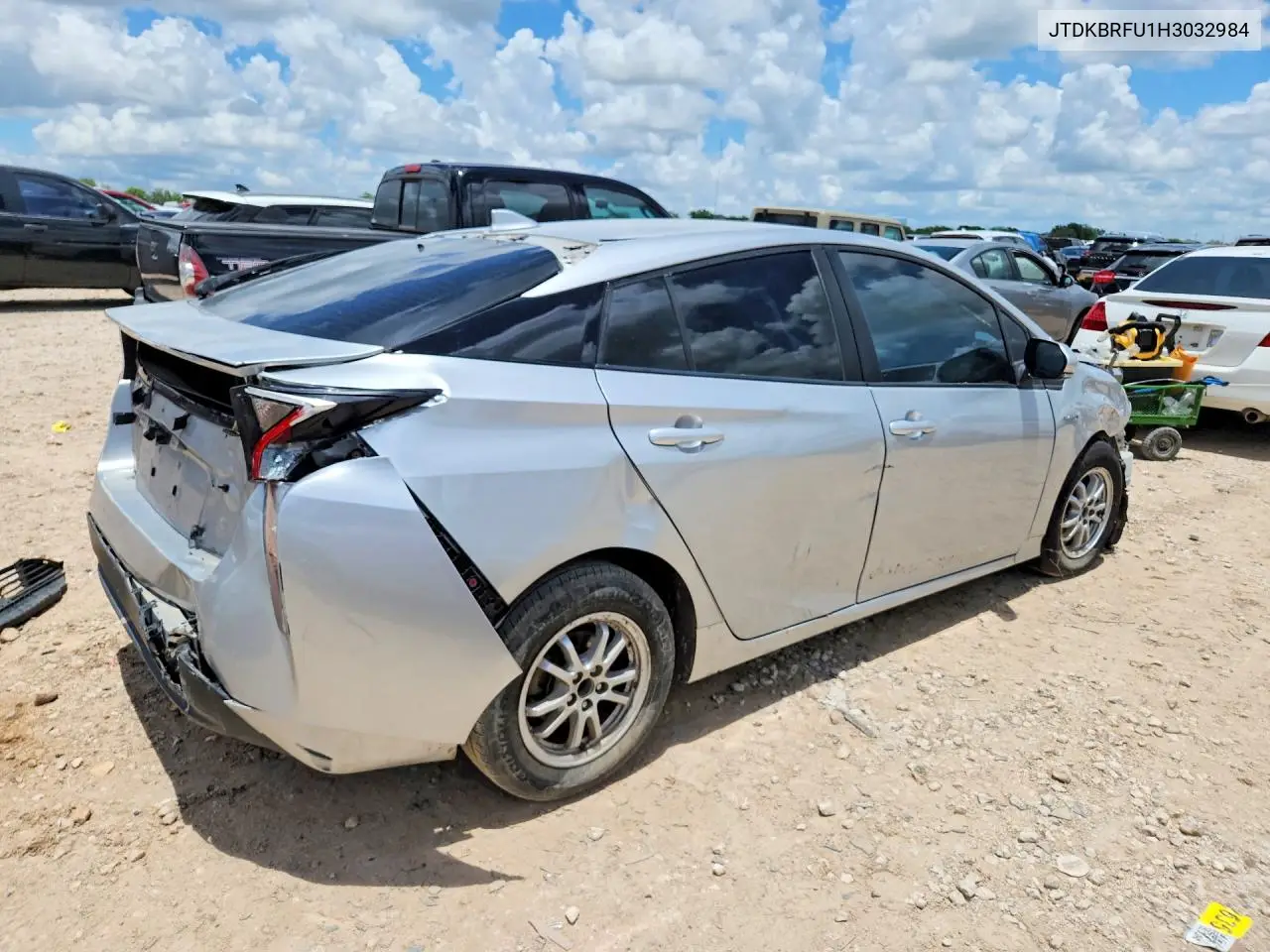 2017 Toyota Prius Two VIN: JTDKBRFU1H3032984 Lot: 57346046