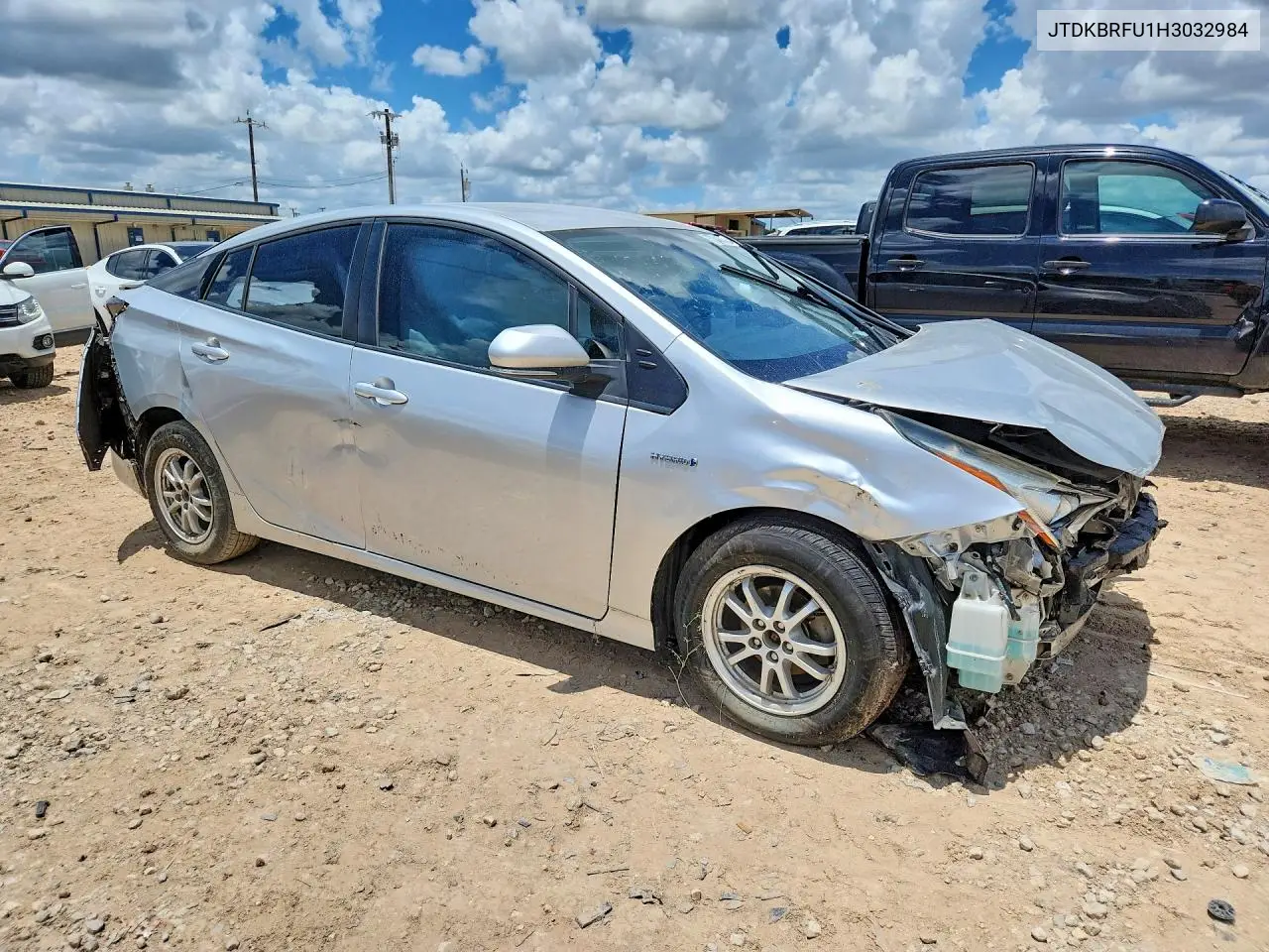 2017 Toyota Prius Two VIN: JTDKBRFU1H3032984 Lot: 57346046