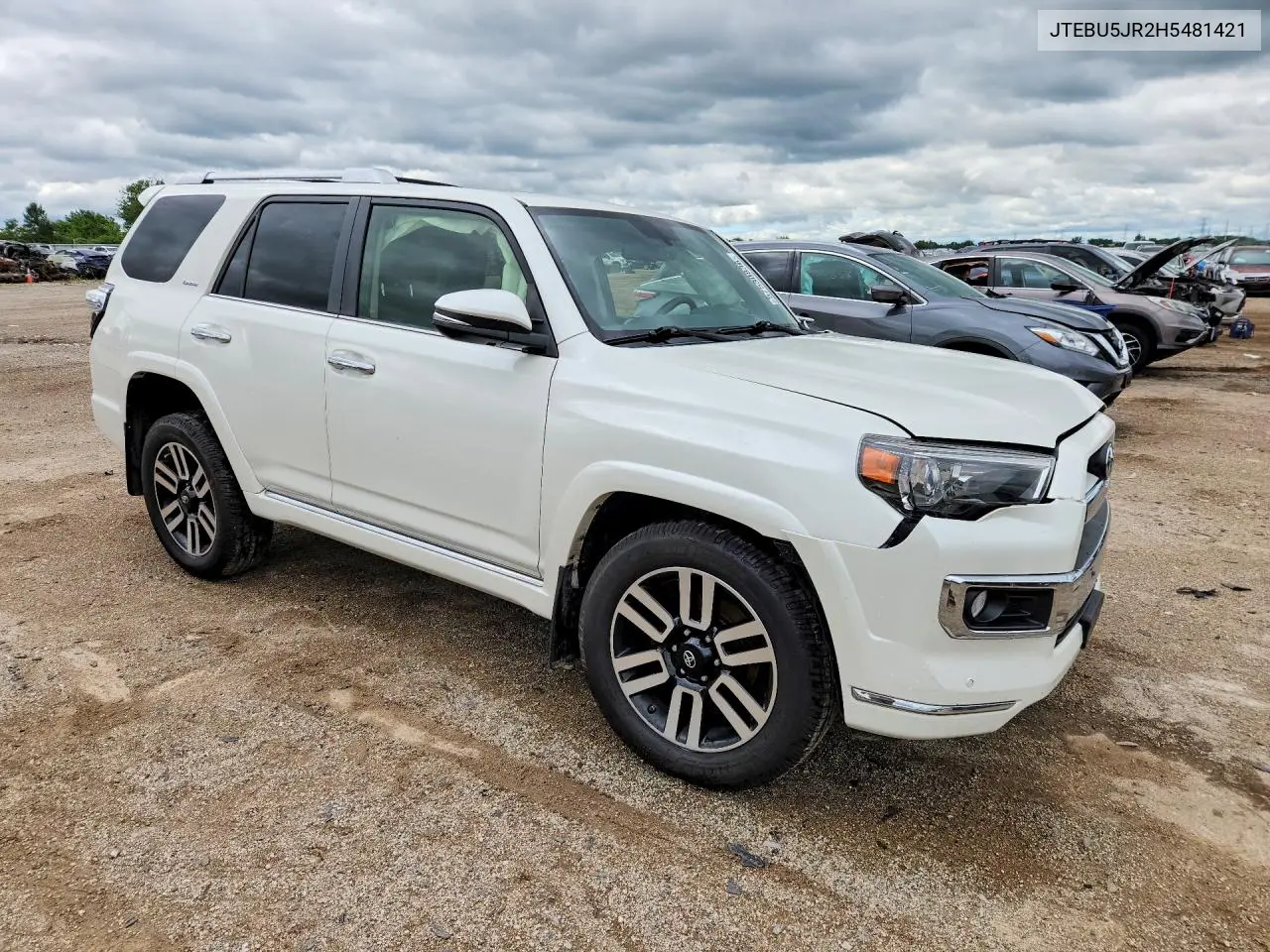 2017 Toyota 4Runner Limited VIN: JTEBU5JR2H5481421 Lot: 57530836