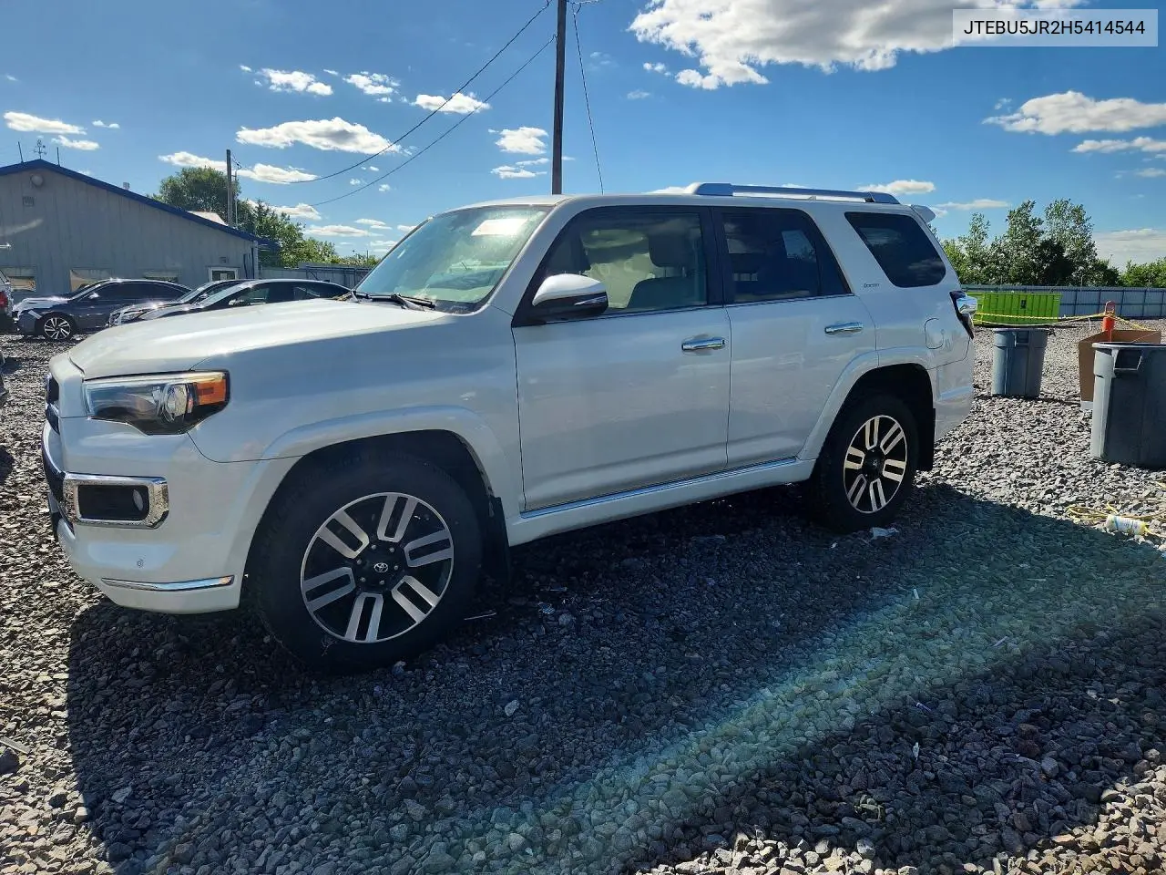 2017 Toyota 4Runner Limited VIN: JTEBU5JR2H5414544 Lot: 57553286