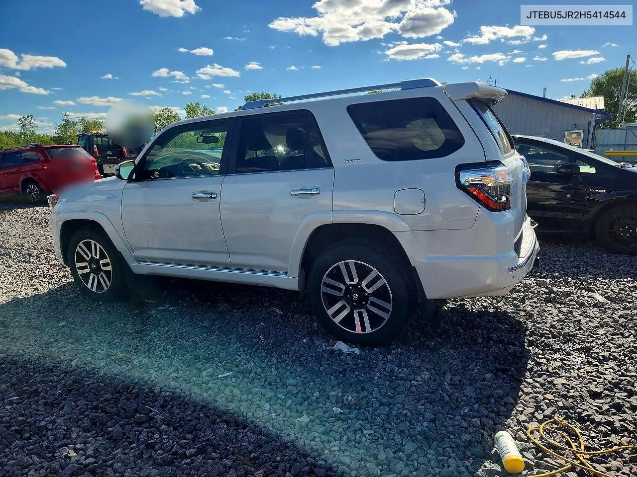 2017 Toyota 4Runner Limited VIN: JTEBU5JR2H5414544 Lot: 57553286