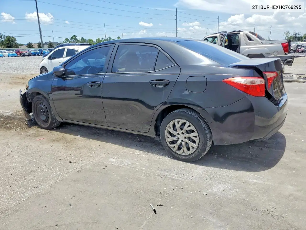 2017 Toyota Corolla Le VIN: 2T1BURHEXHC768295 Lot: 58101286