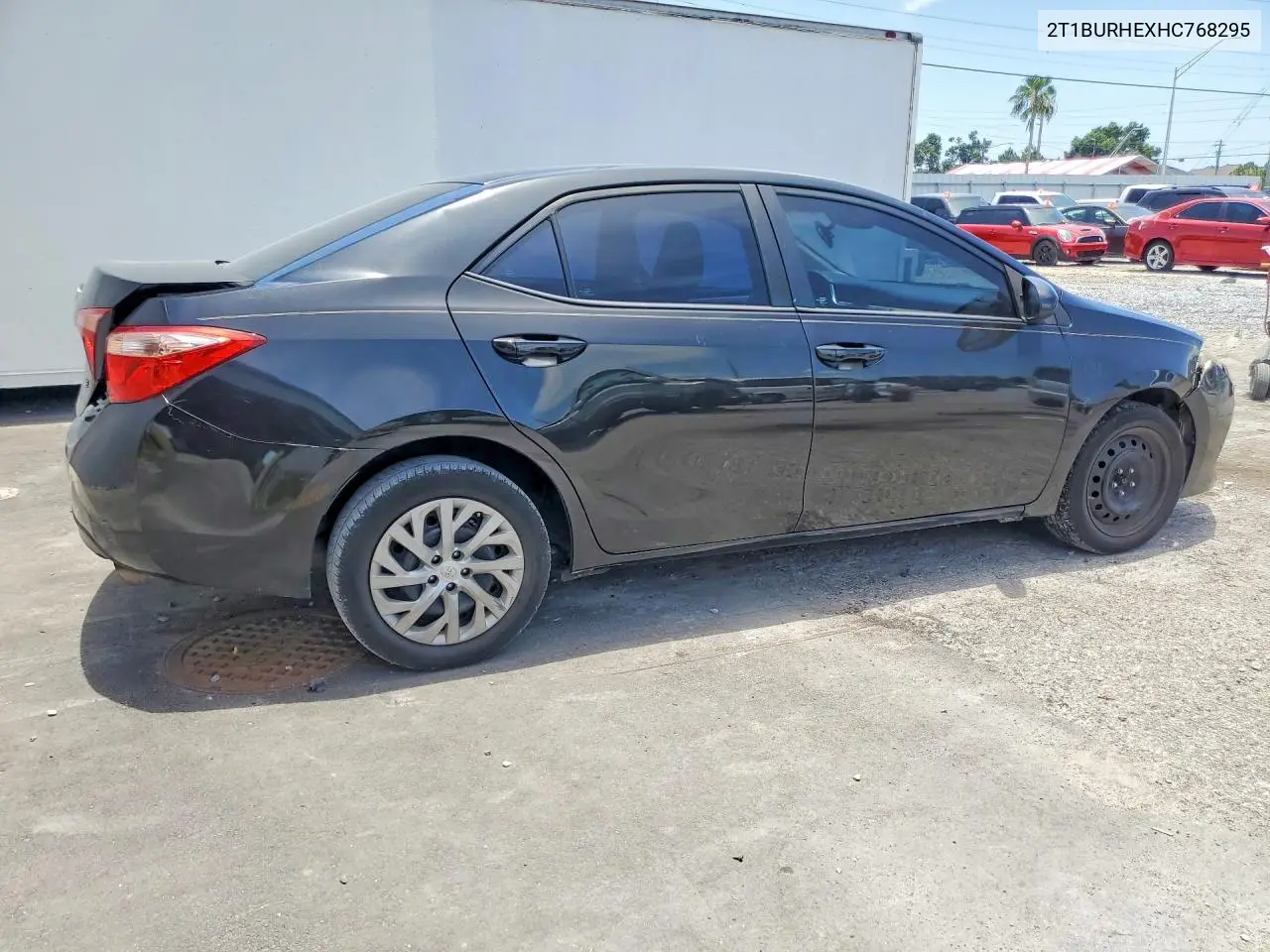 2017 Toyota Corolla Le VIN: 2T1BURHEXHC768295 Lot: 58101286